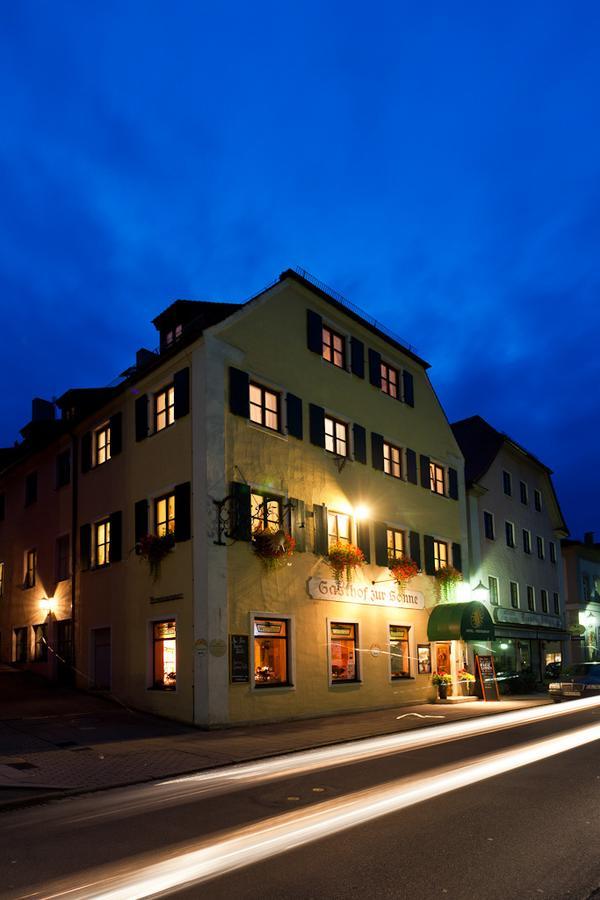 Hotel-Gasthof Zur Sonne Pappenheim Zewnętrze zdjęcie