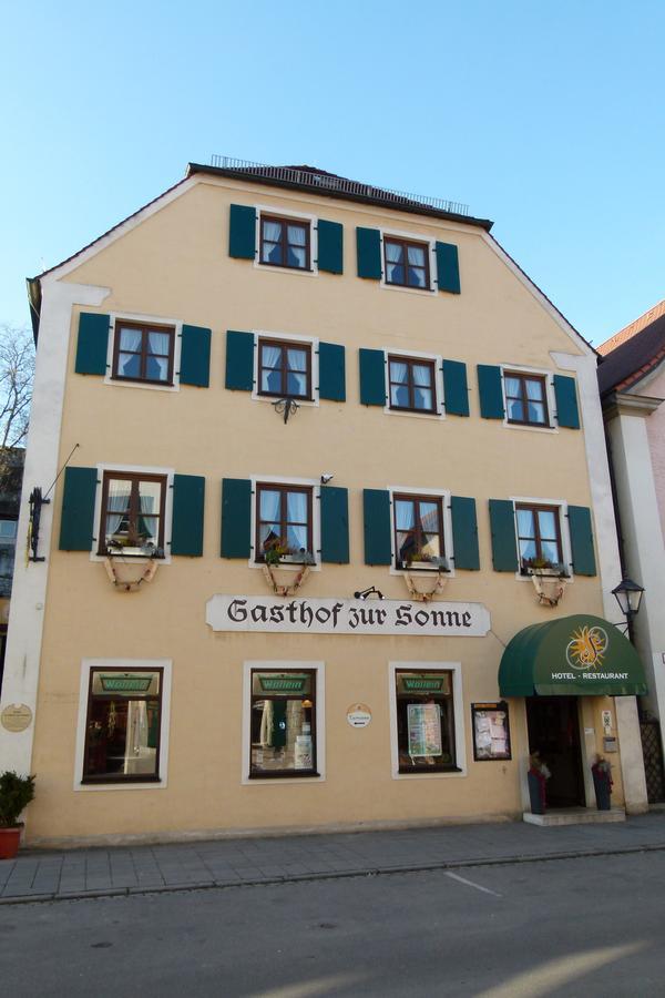 Hotel-Gasthof Zur Sonne Pappenheim Zewnętrze zdjęcie