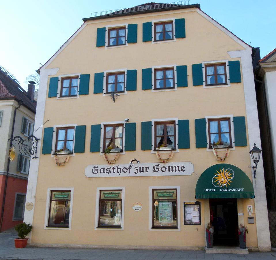 Hotel-Gasthof Zur Sonne Pappenheim Zewnętrze zdjęcie